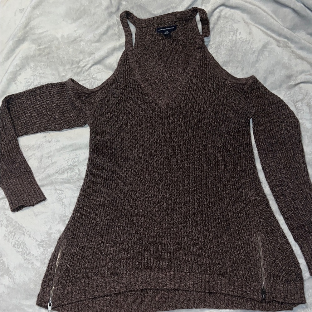Brown American Eagle Sweater Size Large
